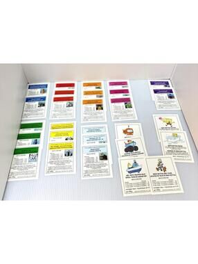 SpongeBob Monopoly Property Cards Lot Replacement Set 2005 Board Game Pieces